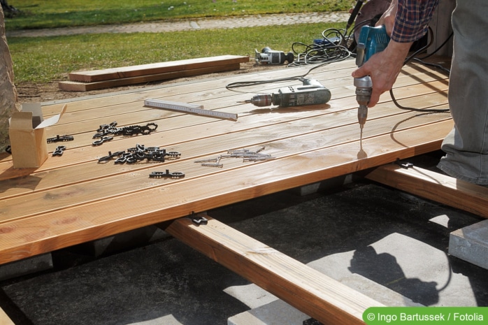 Holzterrasse bauen