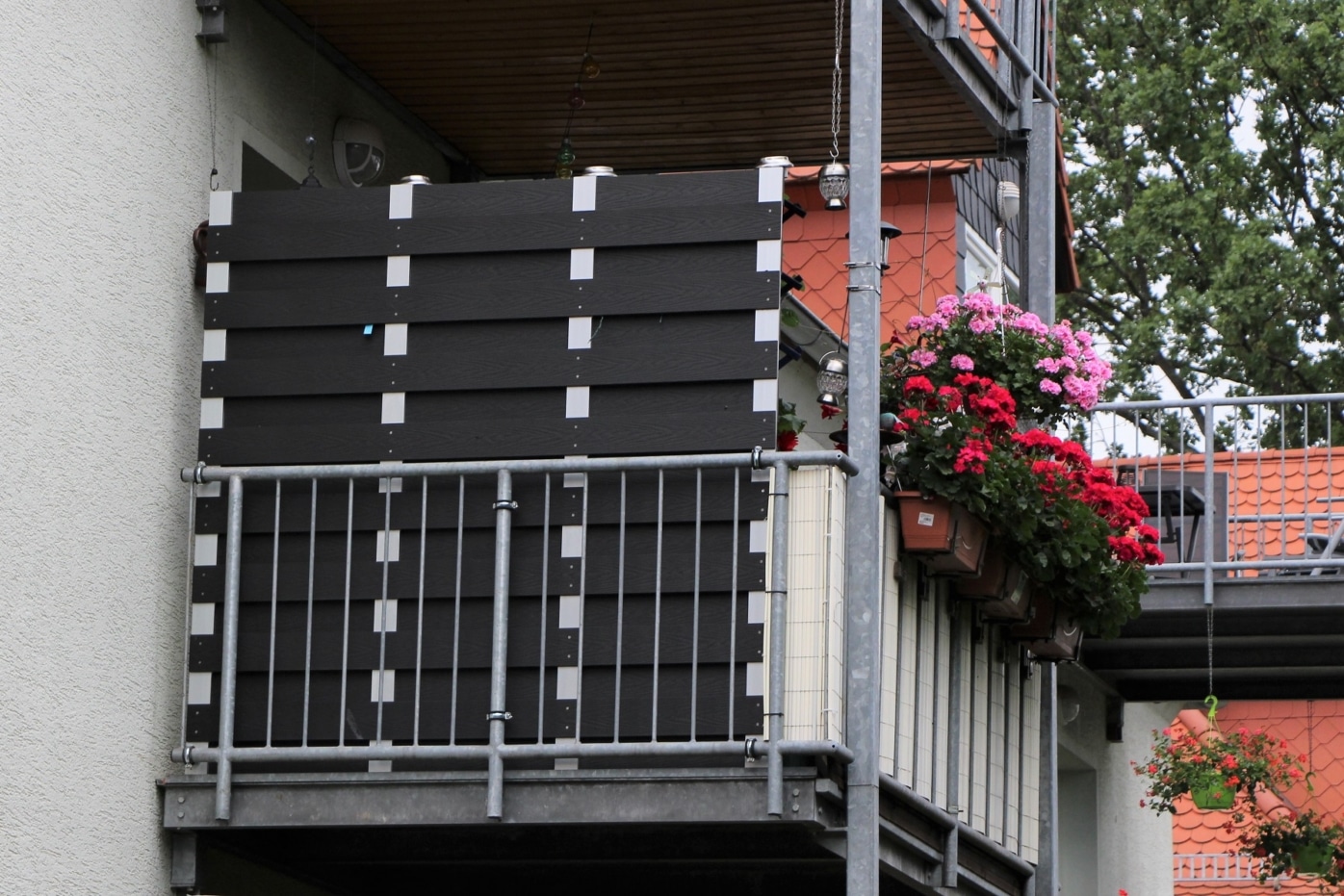 Ideen für Blickschutz für Balkon und Garten