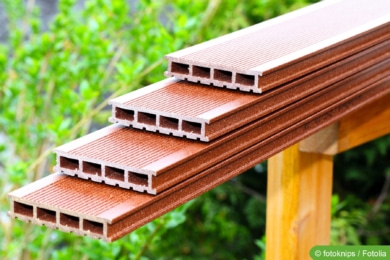 WPC-Dielen als Alternative zu Terrassendielen aus Holz und Stein
