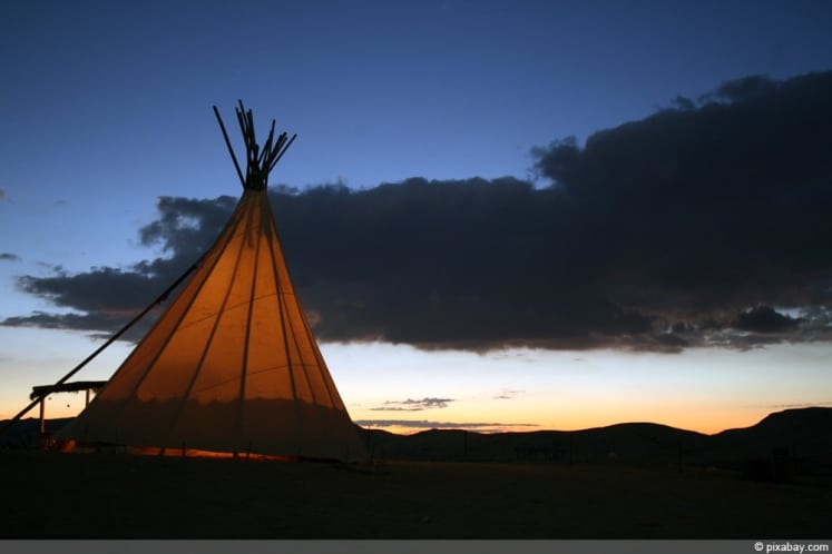 Tipi bauen so bauen Sie ein IndianerTipi für den Garten DIY