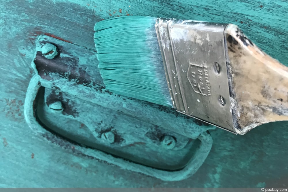 Möbel mit Kreidefarbe streichen