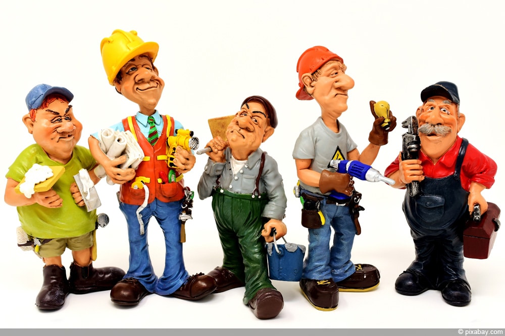 Installateur Monteur Handwerker