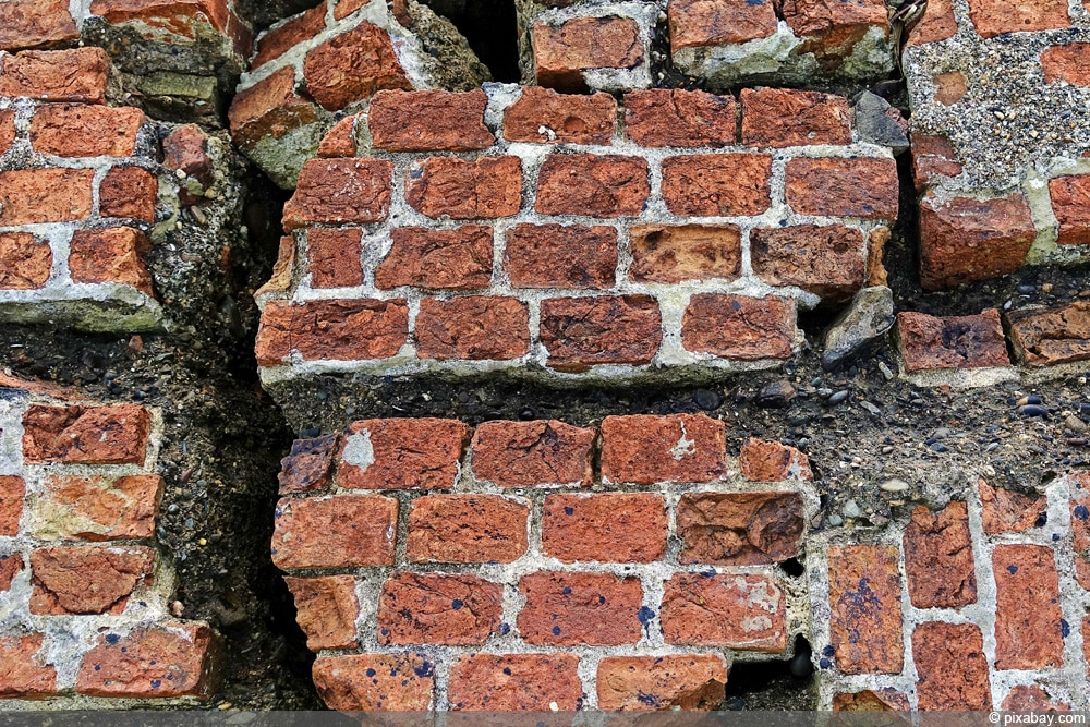 alte Ziegelmauer