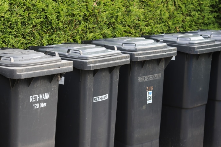 Idealer Standort: Wo dürfen Mülltonnen stehen? - Hausgarten.net