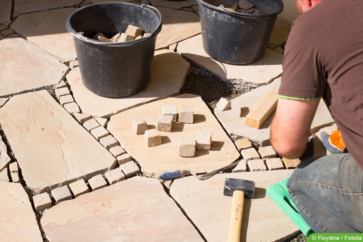 30 Tipps zum Polygonalplatten verlegen & verfugen