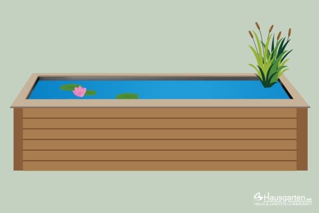 Holzsteg am Teich selber bauen Bauanleitung für HolzSteg