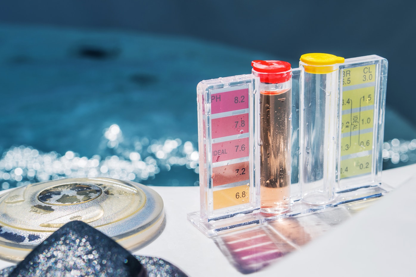 im Pool senken Chlorwerte erklärt