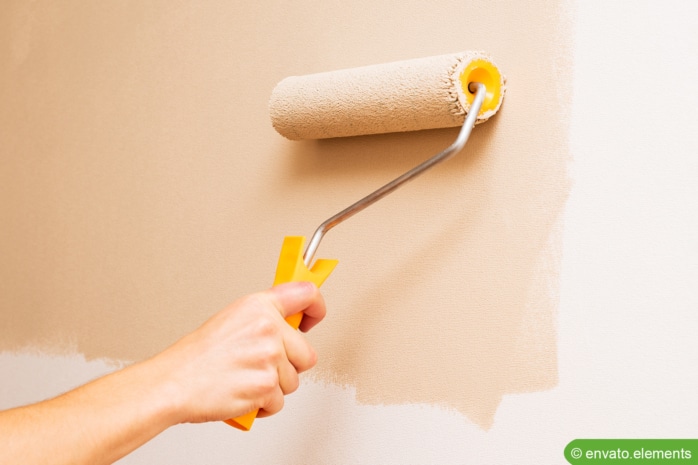 Wie lange braucht Wandfarbe zum Trocknen?